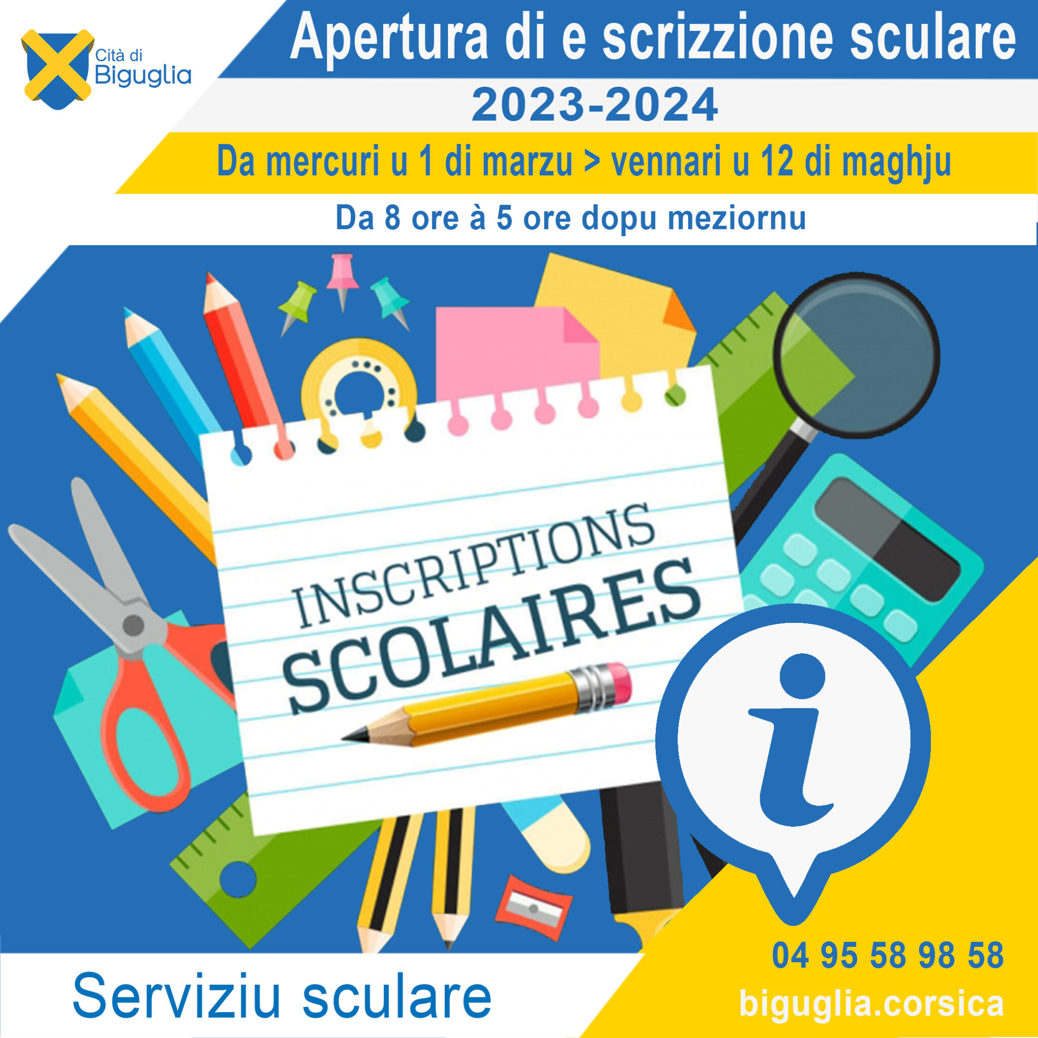 Inscriptions Scolaires Mairie De Biguglia