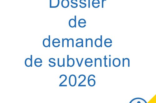 Dossier de demande de subvention 2026