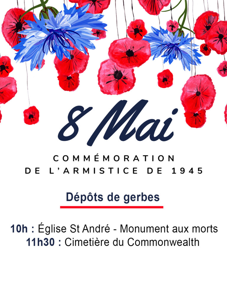 Cérémonies de commémoration de l’Armistice du 8 mai 1945 - Mairie de ...