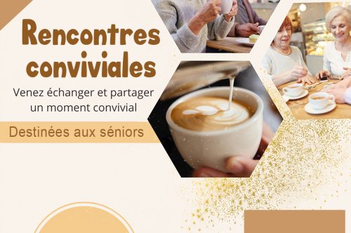 Rencontres conviviales destinées aux seniors