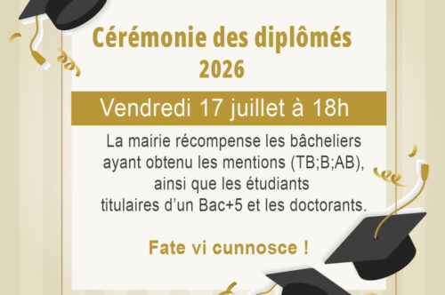 Cérémonie des diplômés